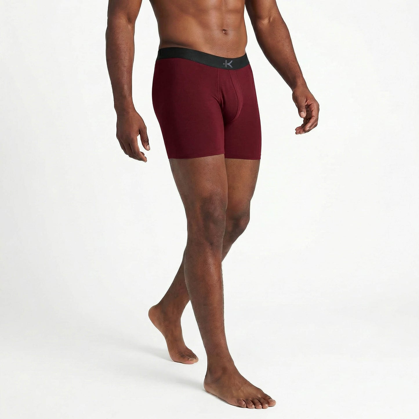 Second Skin Tencel™Modal Standard Length Boxer Brief - No Fly (6 inch inseam leg)