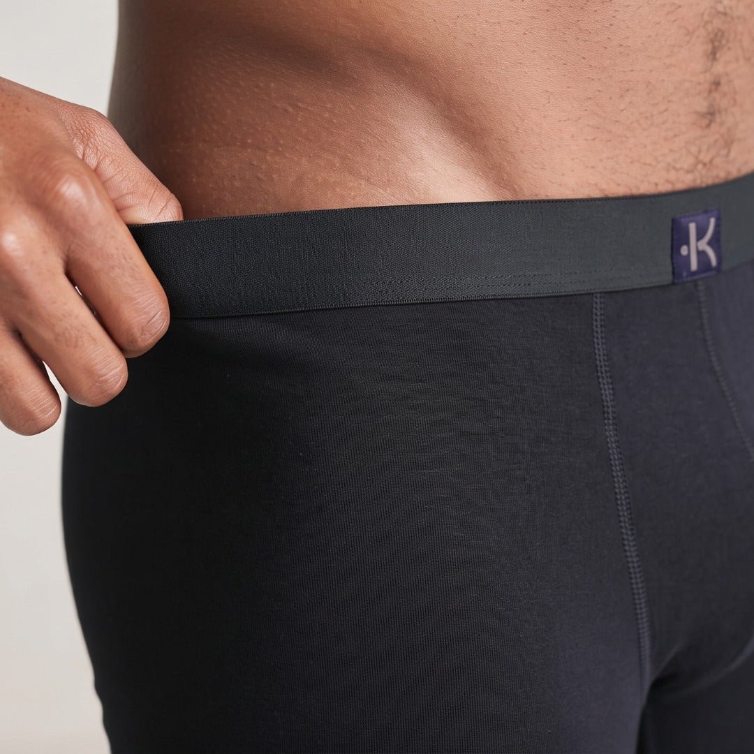 Second Skin Tencel™ Modal Standard Length Boxer Brief - No Fly (6 inch inseam leg) - kula