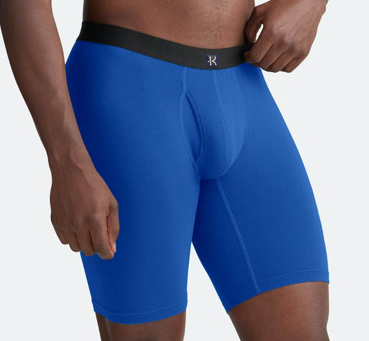 Second Skin Longer Leg Boxer Brief With Fly